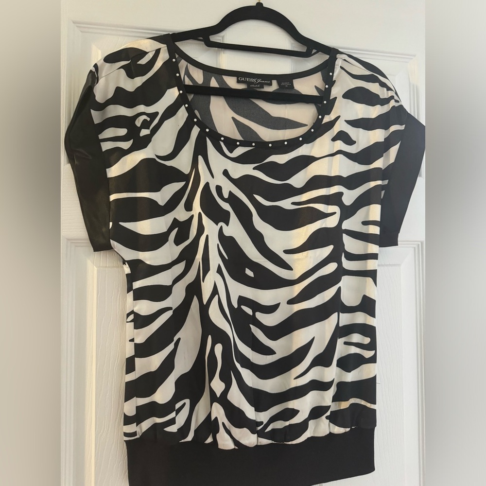 Great condition stretch silk top